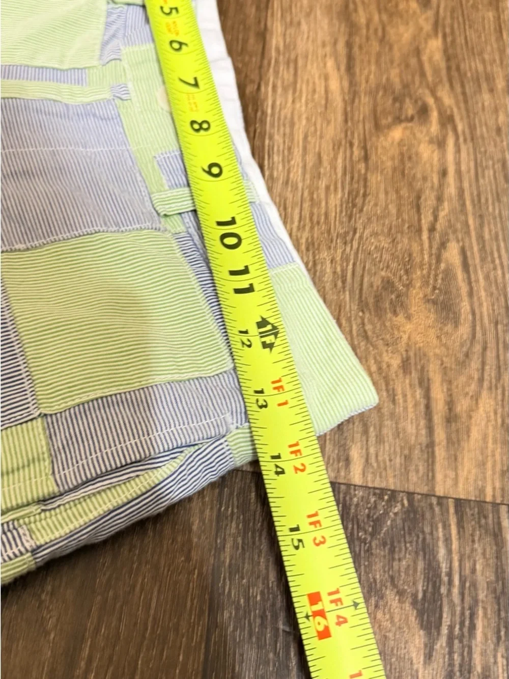 Boys Set of 2 Vineyard Vines Striped Shorts with Light Green and Navy